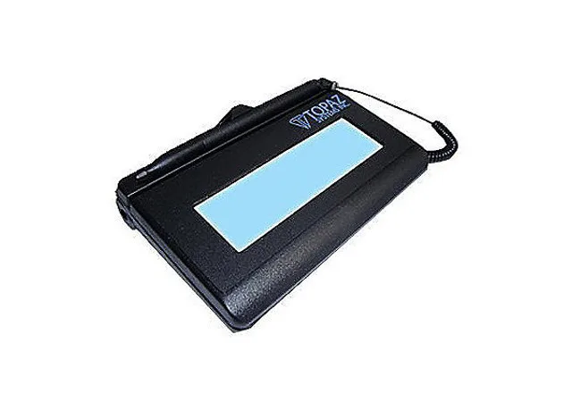 Topaz SigLite LCD 1x5 T-LBK460-BSB-R Virtual Serial via USB