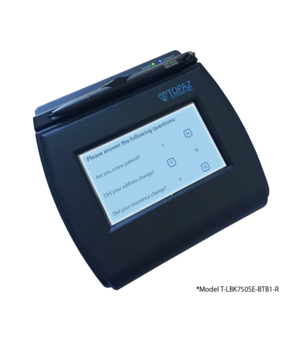 Topaz SigLite LCD 4x3 T-LBK750SE-BHSB-R Dual Serial/USB