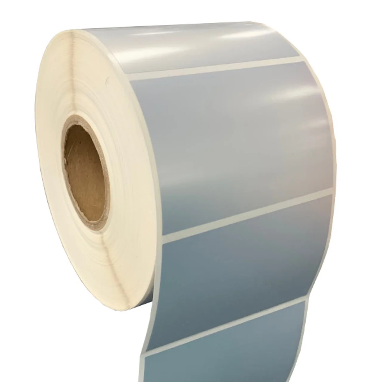 76mm X 50mm TT Metallised Polyester Roll Labels - Image 2