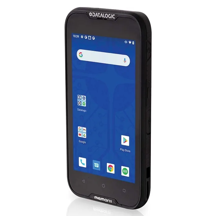 Datalogic Memor 11 Full Touch PDA, Wi-Fi+LTE, 4GB/32GB, FFHE HP 2D Imager w/Green Spot, Android V11 w/GMS, Black