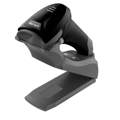 ELEMENT SCANNER KIT P303BT 2D BT CRD/USB BLK