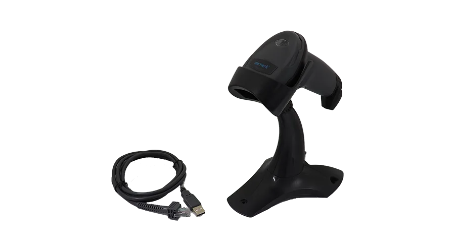 ELEMENT SCANNER KIT P100 2D-SR USB STAND BLK - Image 2