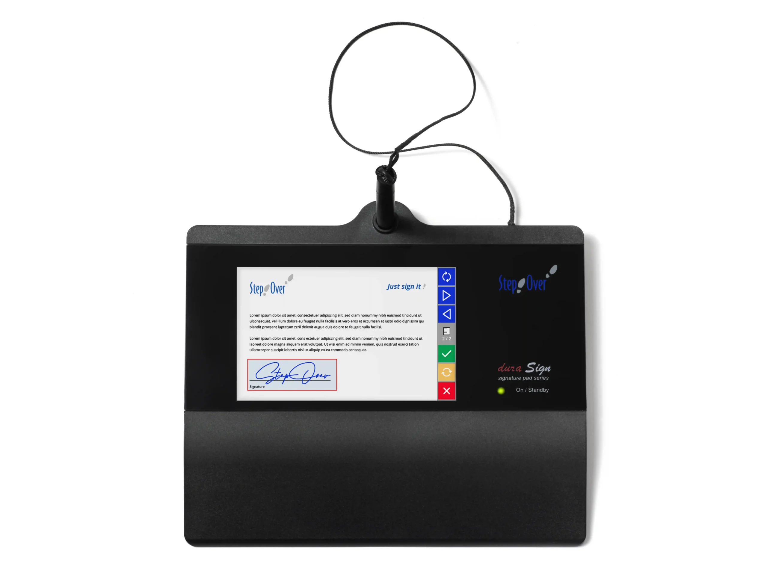 Stepover DuraSign Brilliance Signature Pad