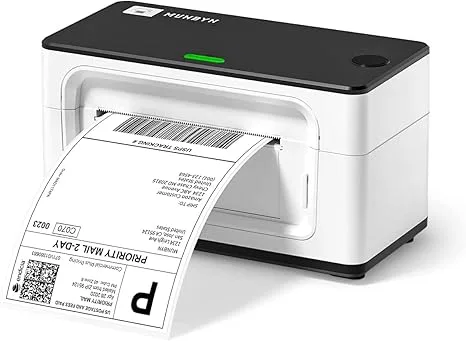 MUNBYN ITPP941BP 4" DT BT 300 DPI LABEL PTR WHITE