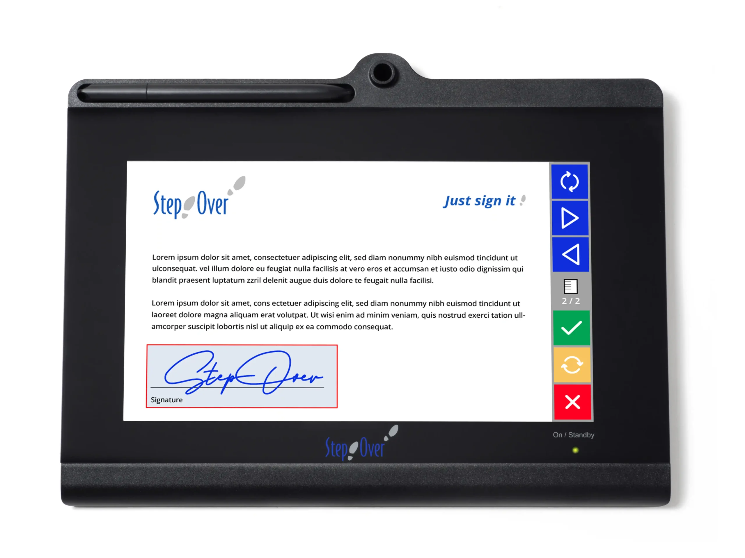 Stepover duraSign Pad 10.0
